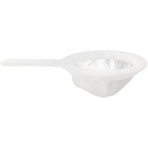 Filtre alimentaire à 200 mailles, passoire à mailles fines réutilisable, passoire en plastique à mailles de nylon avec poignée, idéale pour filtrer