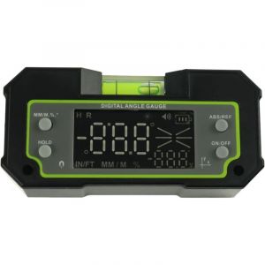 Inclinom&egrave;tre &agrave; double axe avec base 4 x 90 &deg; - Rapporteur de donn&eacute;es - Outil de mesure - Inclinom&egrave;tre &eacute;lectronique