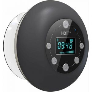 Radio de douche Bluetooth 5.0 haut-parleur &eacute;tanche musique de salle de bain sans fil