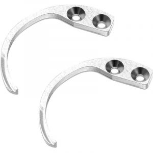 2 pcs Crochet Antivol, Acier Inoxydable Antivol Vetement Outil de Crochet Portable en Acier Dur Aimant Antivol Detacher Antivol Crochet pour Cuisine