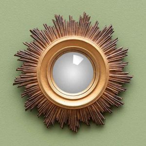 Miroir convexe Soleil 18x18x2cm
