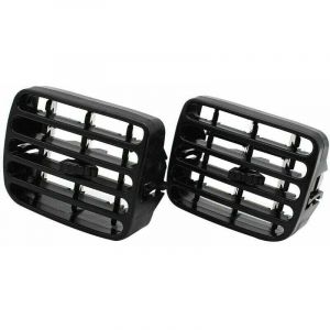 Jalleria - Couvercle De Calandre De Panneau D'Aeration De Voiture, Grille De Buse D'Aeration De Grille De Ventilation Adaptee Pour Renault Clio
