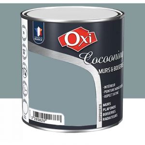 Peinture Murs et Boiseries oxi Cocooning Acier 0,5 l