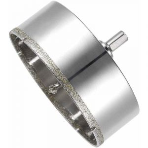 Scie cloche et trépan Scie Cloche Diamant 110 mm, Foret Diamant avec Foret Guidage Central, Scie Cloche Carrelage avec Revêtement de Surface en