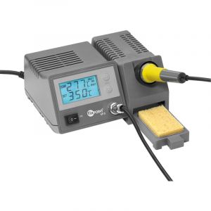 Station de Soudage Numérique EP5, 48 w, kit de fer à souder numérique avec grand écran lcd éclairé (60 x 30 mm).