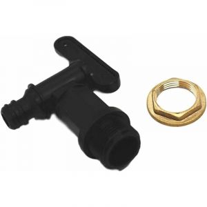 S-giant - Robinet cuve 1000l plastique,Adaptateur de boîte de rangement d'eau IBC,adaptateur robinet tuyau arrosage,Pour recuperateur eau de pluie,