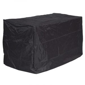 Jamais utilisé] Housse HHG 648, bâche de protection, ensemble de mobilier de jardin extérieur, anthracite, 75x180x120cm