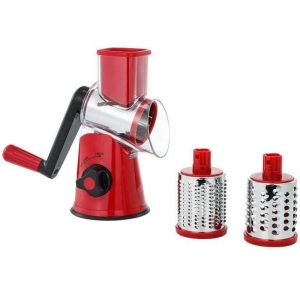 R&acirc;pe Manuel multi-usages pour Fruits et L&eacute;gumes, Trancheuses &agrave; L&eacute;gumes, D&eacute;coupe fruits, R&acirc;pe &agrave; Fromage avec Tambour interchangeables