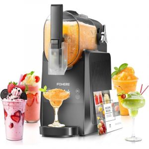 Machine &agrave; granita 2,6 L, autonettoyante, 5 programmes, fonction maintien au frais 12 h, noire