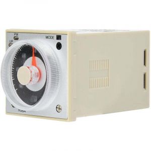 UlisemH3BA-N8H Relais temporis&eacute; multifonction haute pr&eacute;cision 8 broches, minuterie 1,2 s &agrave; 300 h, 100-240VAC 5A 2NC