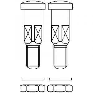 Bessey Kit de réparation M6 D8x26 (Cisailles à tôle normales) - R035