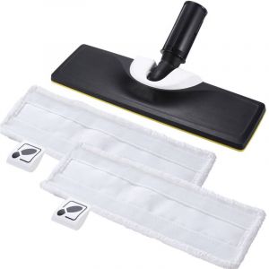 Embout brosse magique K&auml;rcher pour nettoyeur vapeur vertical K&auml;rcher SC3 - 1 brosse SC3 + 2 chiffons neufs