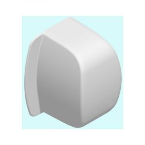 Embout - pour goulotte de climatisation - 65 x 50 mm - blanc Iboco 06816