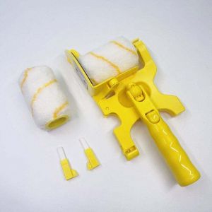 Coupe Nette Bordure de Peinture Brosse &agrave; Rouleau Mur Plafond Porte Brosse &agrave; Rouleau de Peinture Outils de Bordure de Peinture Convient pour Porte de