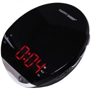 Radio-r&eacute;veil Horloge De Table Am/fm Num&eacute;rique Lcd Led Rouge
