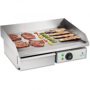 Royal Catering - Plaque de grill électrique - 55 cm - lisse - 1 x 3000 w
