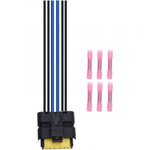 Connecteur de Fil de Feu Arri&egrave;re, Connecteur Pigtail 6 Broches Plug and Play, Faisceau de Feu Arri&egrave;re pour Clio Mk 3 2005-2012, Remplace Directement