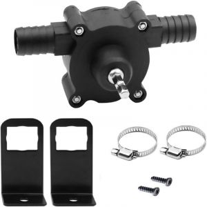 Portable Mini Pompe &agrave; Eau, Z Pompe Perceuse Pompe Transfert Gazole Manuel Pompe &Eacute;lectrique Eau pour Transfert Liquides Diesel Huile Essence Pompe