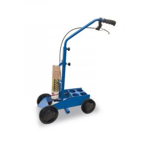 Chariot de tracage avec 4 porte-aérosol (livré sans peinture) - Ambro Sol