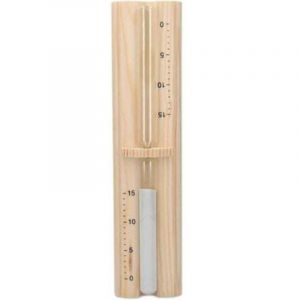 Sablier Sauna - Sablier 15 Minutes en Bois de Pin pour S&eacute;ance de Sauna Hammam Spa - Accessoire Minuteur D&eacute;tente Relaxation Bain Vapeur