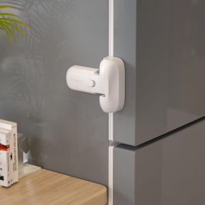 Jalleria - 1 Pack Mis &agrave; jour &agrave; l'&eacute;preuve des enfants R&eacute;frig&eacute;rateur/R&eacute;frig&eacute;rateur/Cong&eacute;lateur Serrure de porte Appliquer &agrave; Max 1 &laquo; (25mm) Bande