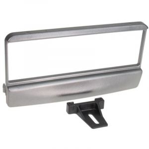 Support autoradio 1DIN compatible avec Ford Orion Scorpio Transit Mazda 121 94-00 - Argent
