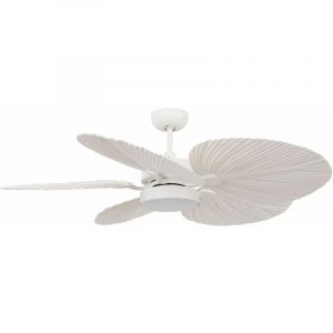Ventilateur de plafond DC Bali Blanc 132 cm avec LED