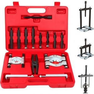Extracteur de roulements à griffes droites, 14 pièces, 30-75 mm, kit de démontage de roulements, Outil du mécanicien