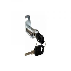 SNQ - Serrure Batteuse Cylindre, Verrou de Porte pour Armoire, Serrure Batteuse a Came Barillet pour Boite aux Lettres Tiroir, 30mm