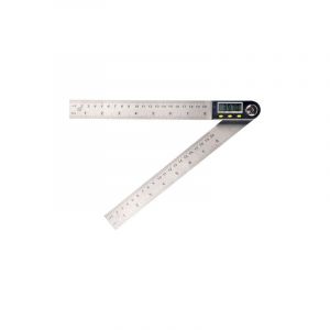 Tigrezy - Règle angulaire digitale en acier inoxydable avec pile Style i 0-200mm