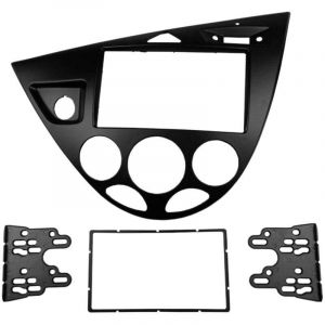 Kit Fa&ccedil;ade Autoradio 2 DIN Compatible Ford Focus Fiesta Volant &agrave; Gauche