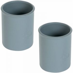 Cyclingcolors - 2x manchon &agrave; but&eacute;e femelle femelle diam&egrave;tre 32mm pvc raccord connecteur tube tuyau plomberie