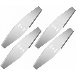 Remplacement des Têtes de Lame de Coupe-Herbe Tondeuse à Gazon Lames de Débroussailleuse Têtes de Lame De Désherbant(Blade x 4)- Trimec
