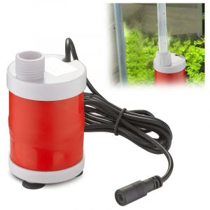 Lifcausal - Pompe à eau immergée dc 12V 20W - Pompe pour fontaine à forte portée 20 pieds, 700L/H débit élevé, corde d'alimentation 5 pieds,