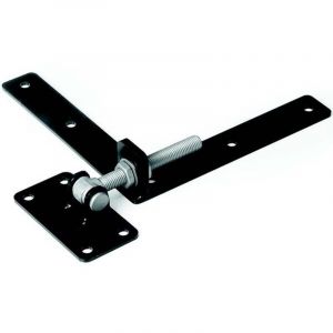 Kit penture &eacute;querre et gond main droite longueur 300 mm pour portail en bois jusqu'&agrave; 150 kg - FRATELLI COMUNELLO SPA