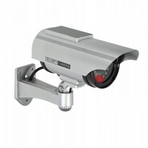 Caméra De Surveillance Factice Cctv Avec Panneau Solaire - On-Cd-2/g