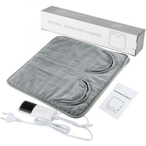 Chauffe-Pieds Electrique Chanceli&egrave;re Chauffante Coussin Chauffant 6 Modes de Chauffage 4 Minuterie Arr&ecirc;t Automatique Chauffage des pieds &Eacute;lectrique