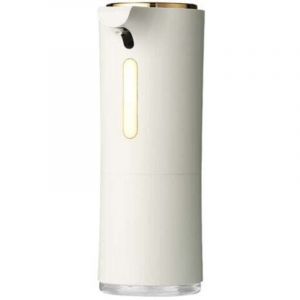 Distributeur de savon automatique 300 ml avec capteur, distributeur de savon liquide vaisselle rechargeable, &eacute;tanche, distributeur de savon