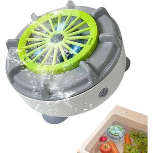 Bac &Agrave; Laver Fruits,Bol Portable pour Nettoyer Fruits et L&eacute;gumes - Machine &Eacute;lectrique Automatique De Nettoyage Pour Cuisine Maison Cuisine Ext&eacute;rieur