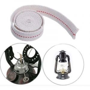 M&egrave;che Lampe &Agrave; HuileLongueur 5m-M&egrave;che Lampe &Agrave; P&eacute;trole Largeur 10mmM&egrave;che , XU,Lampe ✮100% Coton✮ Destin&eacute; &agrave; Lampe &Agrave; Petrole/Lanterne &Agrave; Huile- Lampe