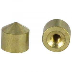 Rosace Conique Laiton 8 Taraudage borgne M3 au pas de 50-1 pi&egrave;ce