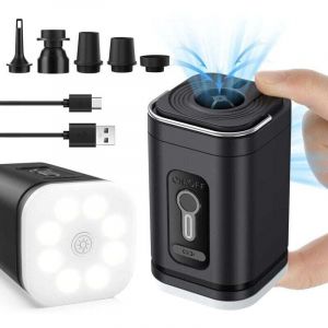 Pompe à Air électrique, Gonfleur Electrique, Gonfleur Matelas Gonflable, Mini Pompe à air électrique, Pompe Matelas Gonflable, Fonction de Vide