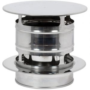 Chapeau anti pluie - DPI Inox 316L 180 (175) mm