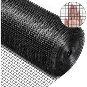 Sjlerst - Grillage rigide 91 cm x 15,24 m grillage galvanisé maille carree Grillage à Poule 12,7mm grillage soudé Cloture poulailler voliere