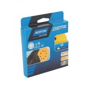 Papier abrasif 125mm Norton 66261118238