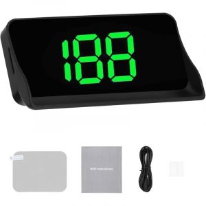 Affichage t&ecirc;te haute de voiture, Projection de pare-brise, compteur de vitesse num&eacute;rique LED avec Film r&eacute;fl&eacute;chissant pour camion SUV RV.