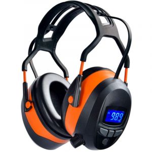 Gardtech - Casque anti-bruit avec radio/Bluetooth/MP3 Casque anti-bruit avec nrr 29 dB Casque anti-bruit pour homme et femme Casque de protection