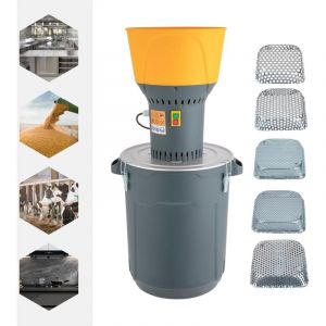 Gojoy - Moulin à céréales électrique 1300 w, Moulin à grains secs, Moulin à maïs, Moulin à céréales, Moulin à céréales, Moulin à nourriture (50 l)