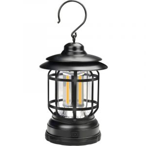 Gistuch - led Camping Lanterne Portable R&eacute;tro Lampe &Eacute;clairage Ext&eacute;rieur Batterie Charge Lampe Super Lumineux led Camping R&eacute;tro Cheval Lampe pour La