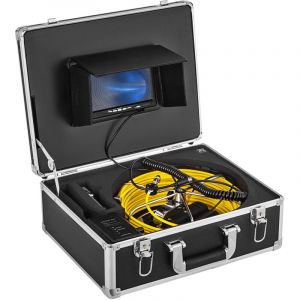 Mophorn - Caméra d'inspection des égouts 20M Moniteur lcd 7 pouces dvr Étanche Système d'inspection des canalisations Endoscope
